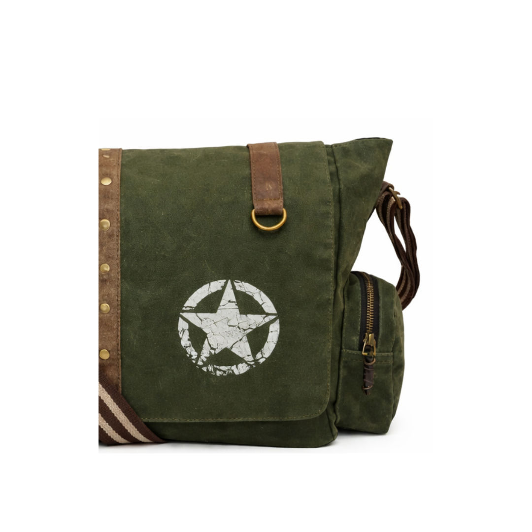 Green Unisex Messenger Bag - Stylish & Eco-Friendly 171